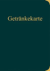 deckblatt getränkekarte